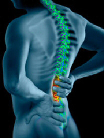 Back pain relief with massage